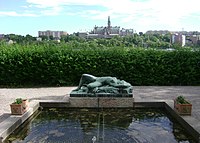 Näckrosen sedan 1912 i parken vid Prins Eugens Waldemarsudde, Stockholm.