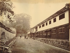 Palace of the lord of Satsuma at Sedo, Japan - presumably 1863-1865