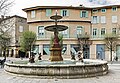 La grande fontaine de la place Jean-Jaurès, offerte par le député Eugène Pereire à la ville de Castres.