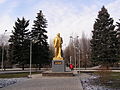 Lenin's monument at the Victory Square, 2009