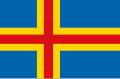 Drapeau d'Åland.