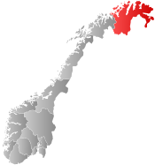 Finnmark within Norway