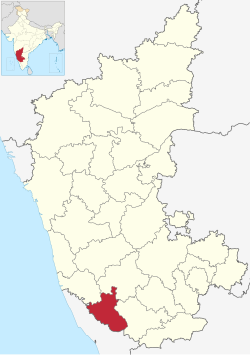 Location in Karnataka