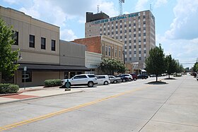 Downtown Longview, Texas, in 2016