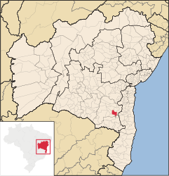 Nova Canaã – Mappa