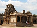 Ganesha shrine with corridor in the back