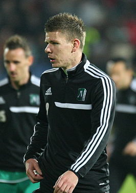 Bezjak met PFK Ludogorets in 2014.