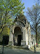 La tombe au cimetière du Père-Lachaise.