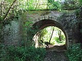 Pont sur le Griesbaechel de la ligne Steinbourg-Obermodern.