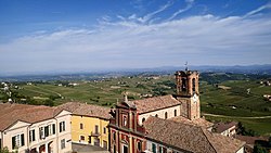 Skyline of Alice Bel Colle