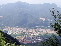 Skyline of Cuveglio