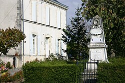 Skyline of Chantemerle-sur-la-Soie