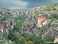 Cava Ispica vista dal Parco Forza