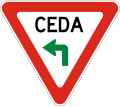 Turn left, yield on green arrow