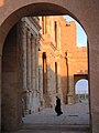 Théâtre de Sabratha, entrée latérale (ouest)