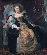 Helena Fourment by Rubens, c. 1630, Alte Pinakothek