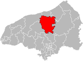 Situation of the canton of Luneray in the department of Seine-Maritime