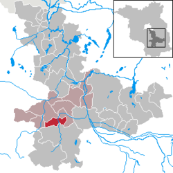 Kasel-Golzig – Mappa