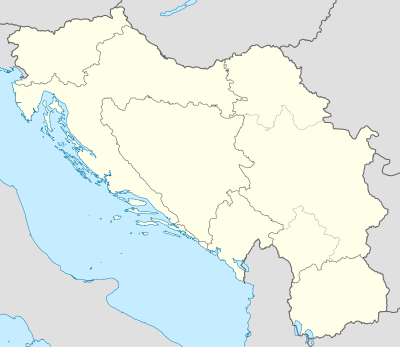 2010–11 ABA NLB League is located in Yugoslavia