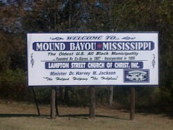 Skyline of Mound Bayou