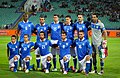 The Italy national football team, here players of 2012, is the men's national football team