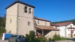 Igreja de Errea, no município de Esteríbar