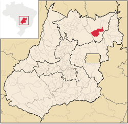 Location in Goiás state