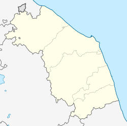 Chiaravalle is located in Marche