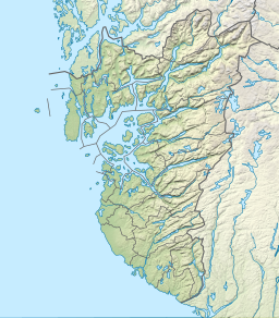 Oltedalsvatnet is located in Rogaland