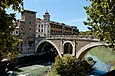 Ponte Fabricio, Ponte dei Quattro Capi (pont des Quatre Têtes)