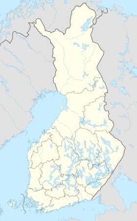 Rovaniemi alcuéntrase en Finlandia