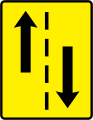 W 169 Conduire à gauche (répéteur)