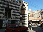 Fachada da rua da Madraça al-Nasiriyya (1354-60).