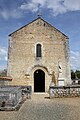 La façade de l'église.