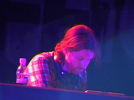 Aphex Twin tijdens een optreden te Turijn in 2007