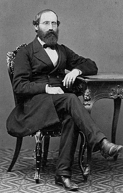 Foto på Bernhard Riemann, ca. 1862