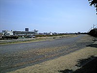 ぐんま競馬場のモデル・旧高崎競馬場（2012年撮影）