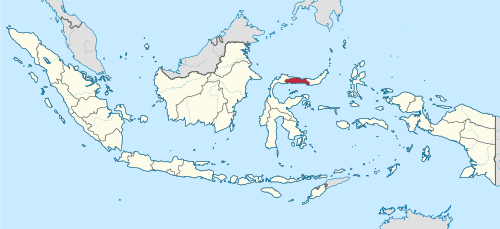 Wawidangan Gorontalo ring Indonésia