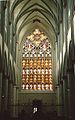 Größtes Kirchenfenster nördlich der Alpen im Altenberger Dom in Odenthal