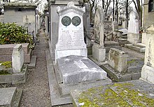 Tombe d’André Marie Ampère – Cimetière de Montmartre - Paris