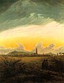 Caspar David Friedrich – Neubrandenburg w porannej mgle