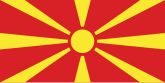 Vlag van Noord-Macedonië