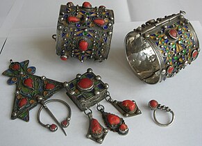 Bijoux de Kabylie (v.1950).