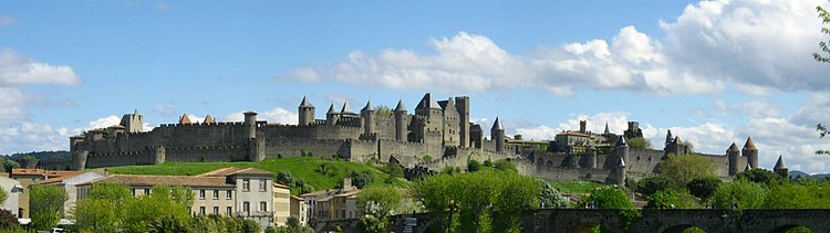 Cidadela fortificada de Carcasona