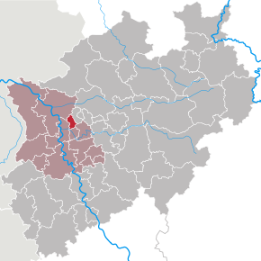 Poziția localității Oberhausen