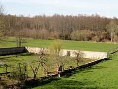 Jardin du château de Morainval.