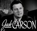 Jack Carson geboren op 27 oktober 1910