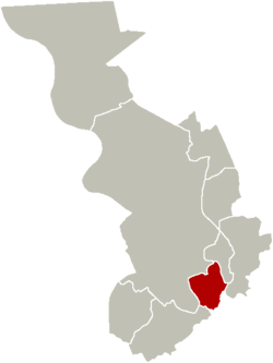 Location of Berchem in Antwerp