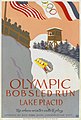 Image 17 Lake Placid, New York Restoration: Lise Broer A late 1930s Federal Art Project poster advertising the bobsled track in Lake Placid, New York, United States, which had been used in the 1932 Winter Olympics. The village is located in the Adirondack Mountains and is known as a tourist destination for winter sports, mountain climbing, and golf. It is one of the three places to have twice hosted the Winter Olympic Games and the first location in North America to host two Olympic games. More selected pictures