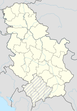 Jagnjilo is located in Serbia